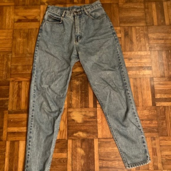 Vintage High Wasited Tapered Leg Jordache Mom Jeans Size 27 with Zipper Ankle - Picture 2 of 10